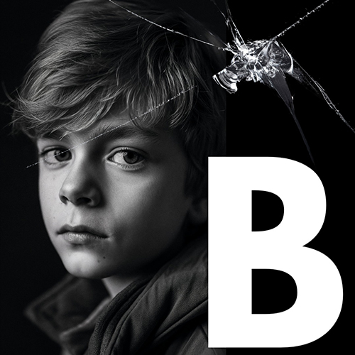 B