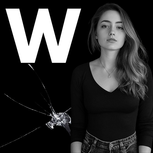 W